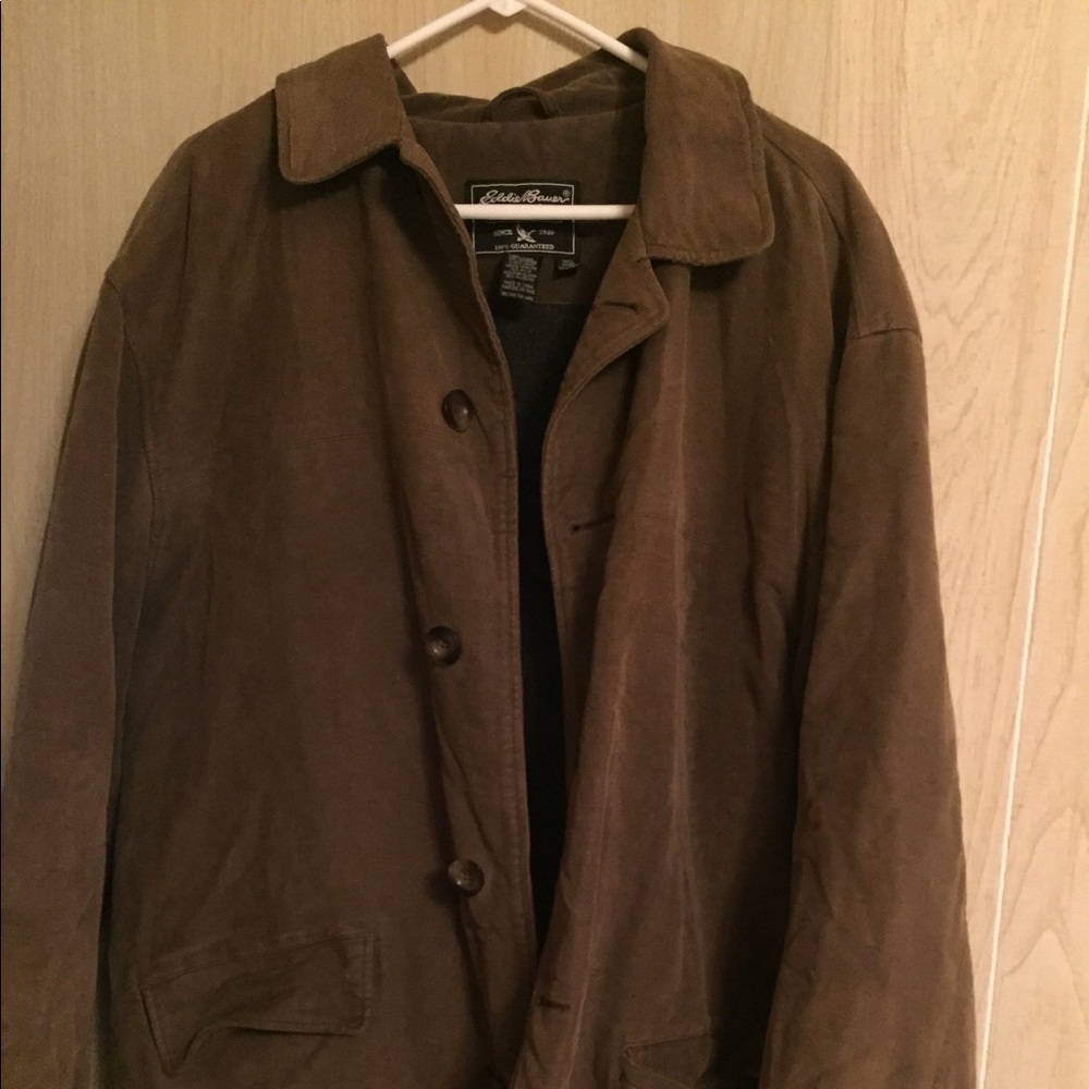Eddie Bauer Barn Jacket Polartec Size Large